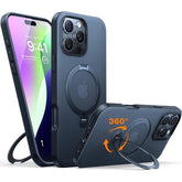 TORRAS Upgraded 360° drehbarer magnetischer Ständer, Schwarz