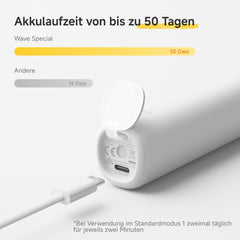 Laifen Wave Spezial Elektrische Zahnbürste mit 2 Bürstenköpfe und Reisetasche