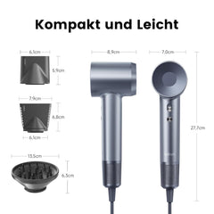 Laifen Swift Special Hochgeschwindigkeits-Haartrockner (3 Düsen)