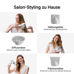 Laifen Neo Haartrockner mit 3 Magnetische Luftdüsen